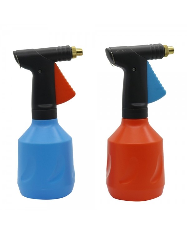 680ML Adjustable Hand Pressure Plastic Trigger Sprayer Copper Nozzles Air Compression Manual Spray Bottle 1 Pcs