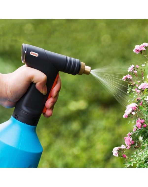 680ML Adjustable Hand Pressure Plastic Trigger Sprayer Copper Nozzles Air Compression Manual Spray Bottle 1 Pcs