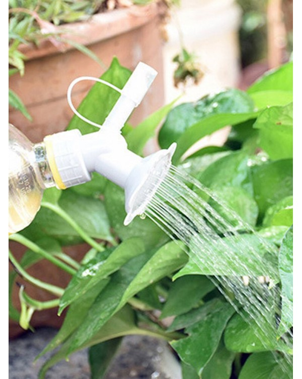 Spray Bottle Sprinkler Double-head Spray Head Bottle Cap Sprinkler Multifunctional Irrigate Flower Shower Garden Plant Tools