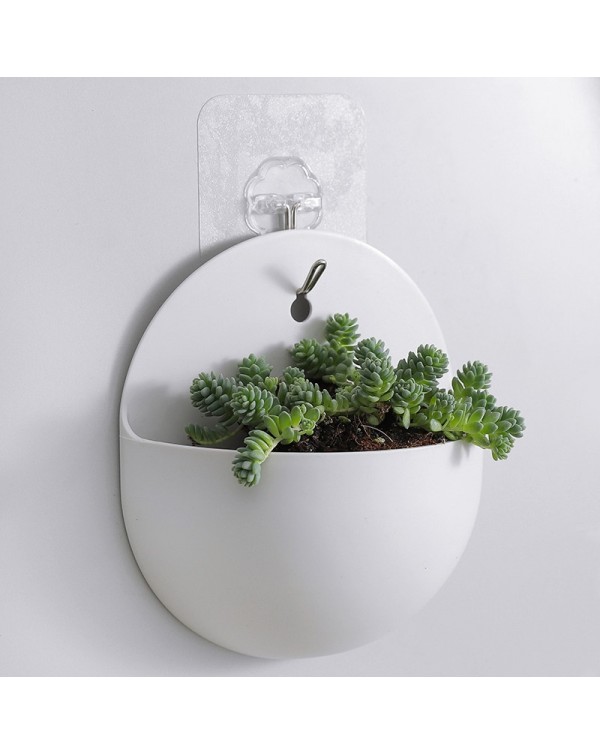 New Nordic Wall-hanging Flower Plants Pot Levitating Plant Vase Home Decoration Wall Storage Organizer Pots Home Accessories
