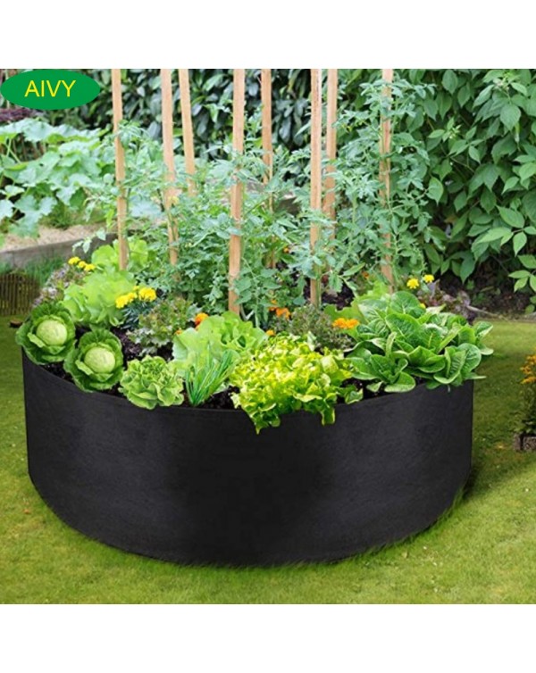 AIVY Growing Bags for Household Plants , Gardening Pots, Elevated Plant Beds, for Planting Flowers and Vegetables