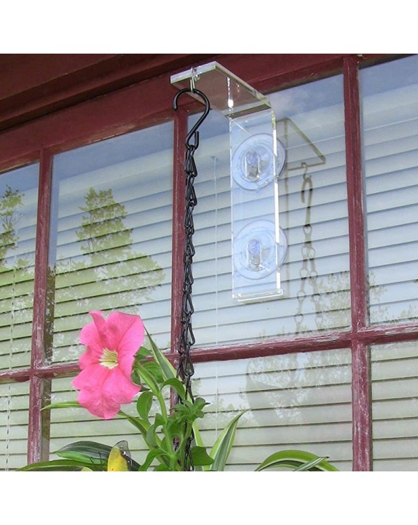 Ledge Suction Cup Window Shelf Acrylic Plant Window Shelf Plant Shelf for Creating Indoor Plants Garden on Window