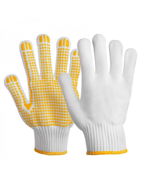 1 Pair Working Golves Non-Slip Labor Work Garden Gloves Handling Dipped Labor Protection For Home Garden Use Protect Hands