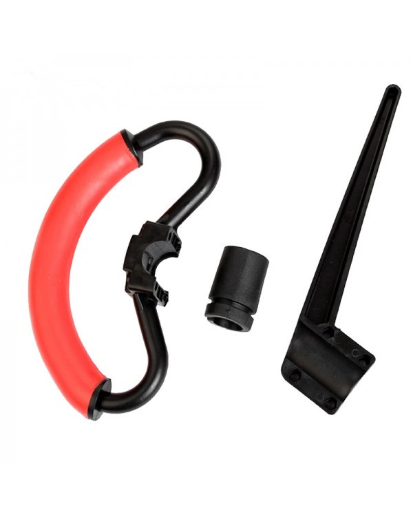 1 set Lawn Mower Handle Lawn Mower Parts Trimmer Brush Cutter Throttle Trigger Sponge+ABS Anti-slip Handle with Accessories